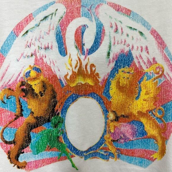 Queen Official Merch Band Tee Concert Women's Racer Back Tank Top Size Small - Picture 5 of 11